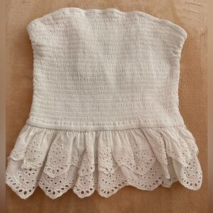 100% cotton tube top